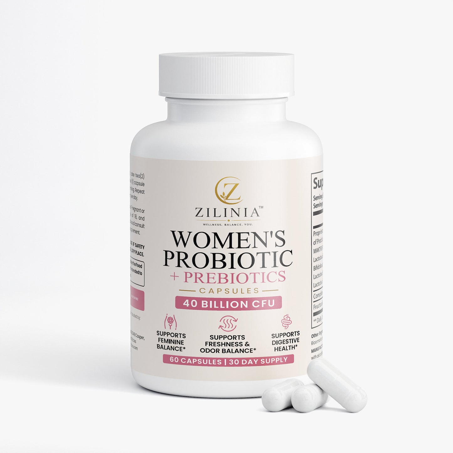 Probiotic 40 Billion with Prebiotics