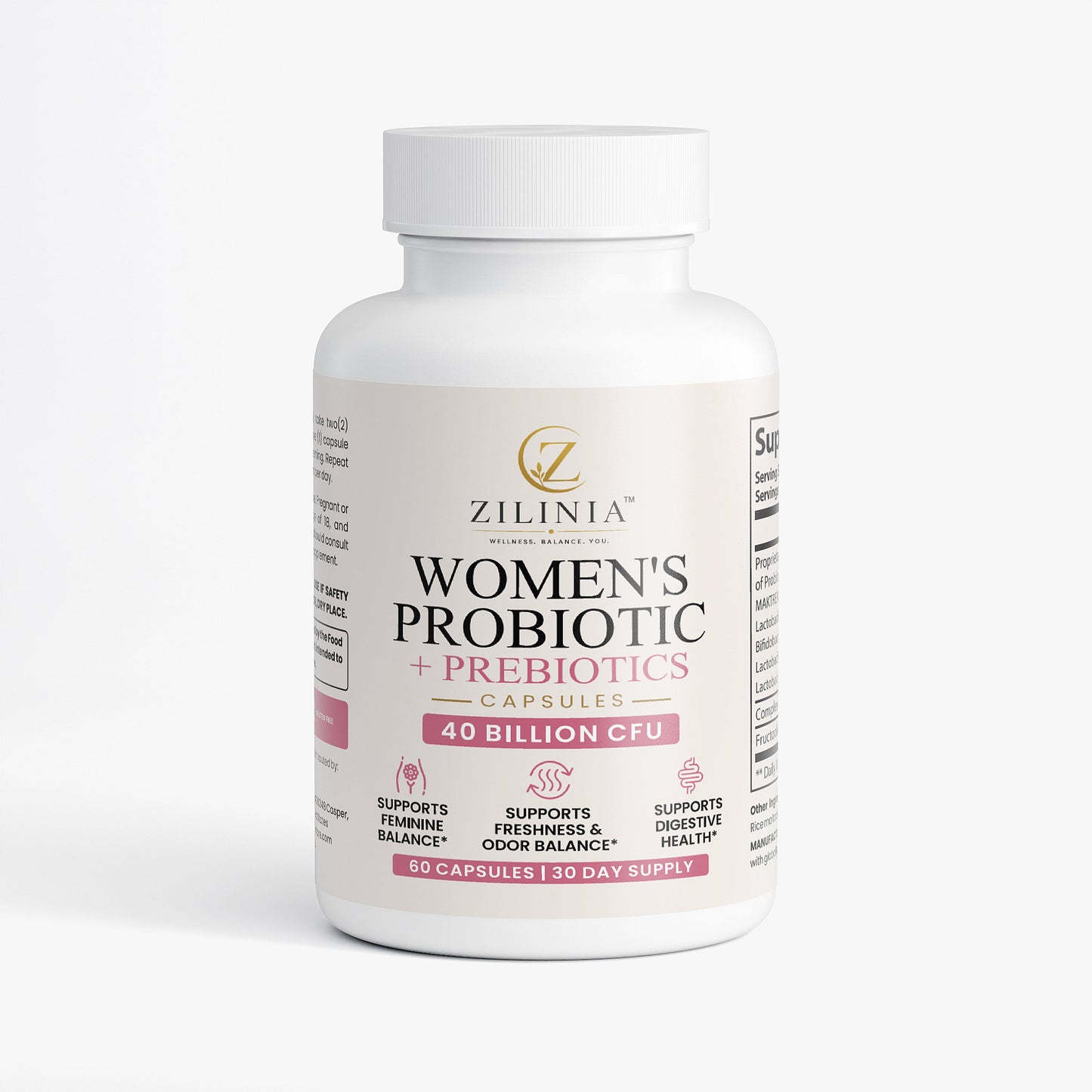 Probiotic 40 Billion with Prebiotics