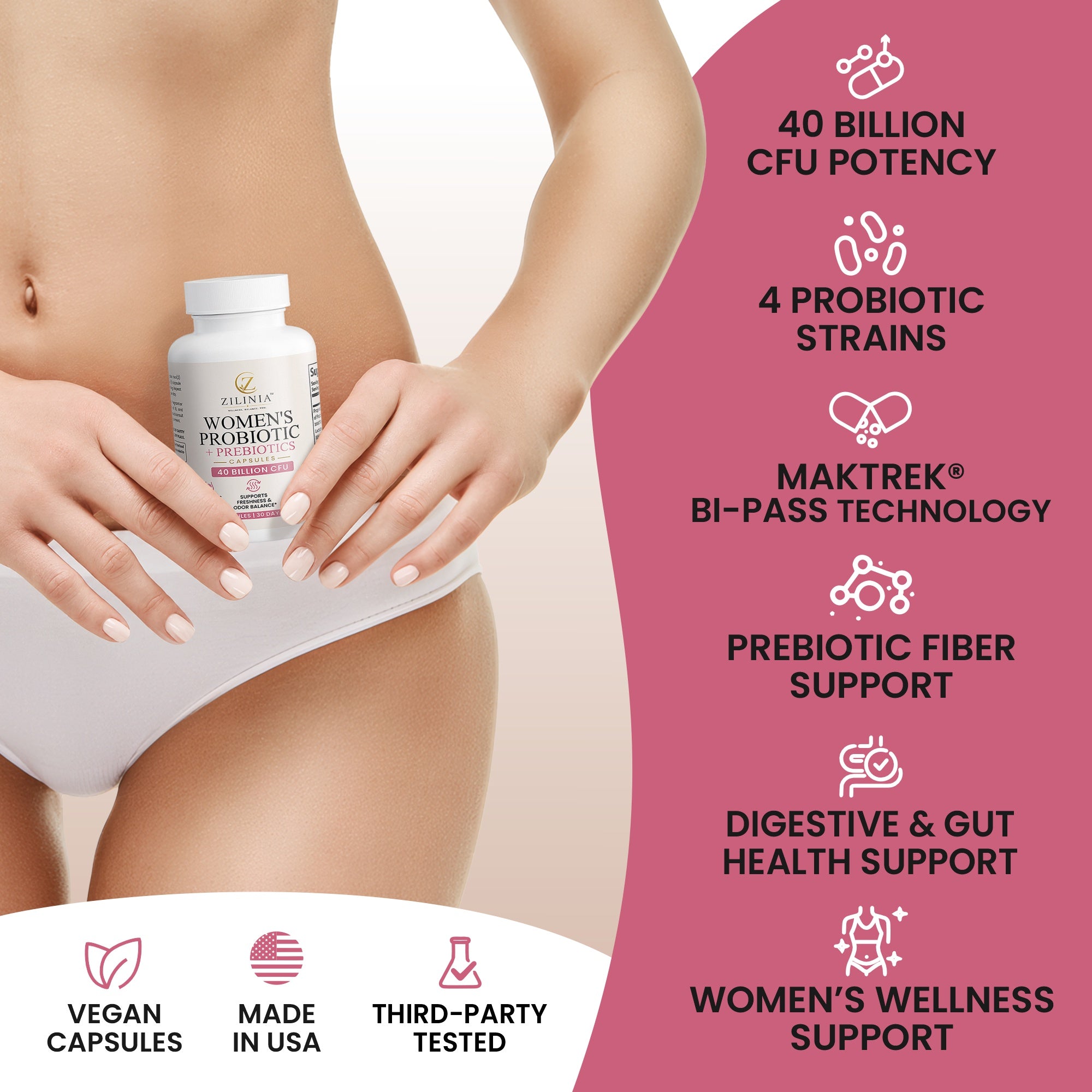 ZILINIA™ Women’s Probiotic