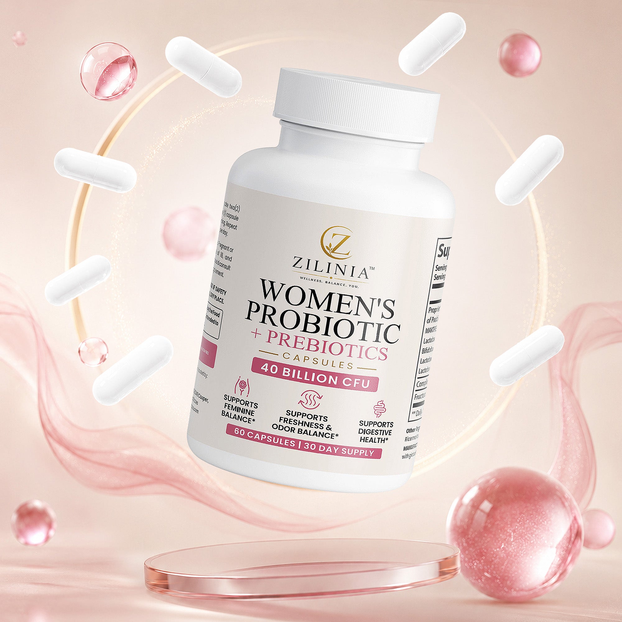 ZILINIA™ Women’s Probiotic