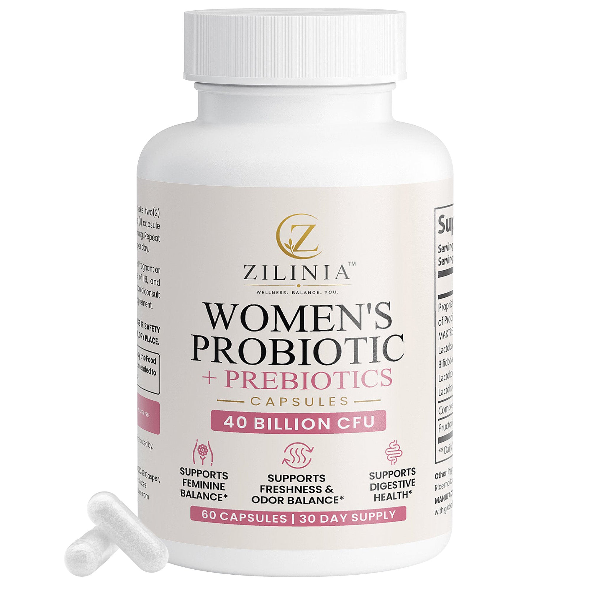 ZILINIA™ Women’s Probiotic