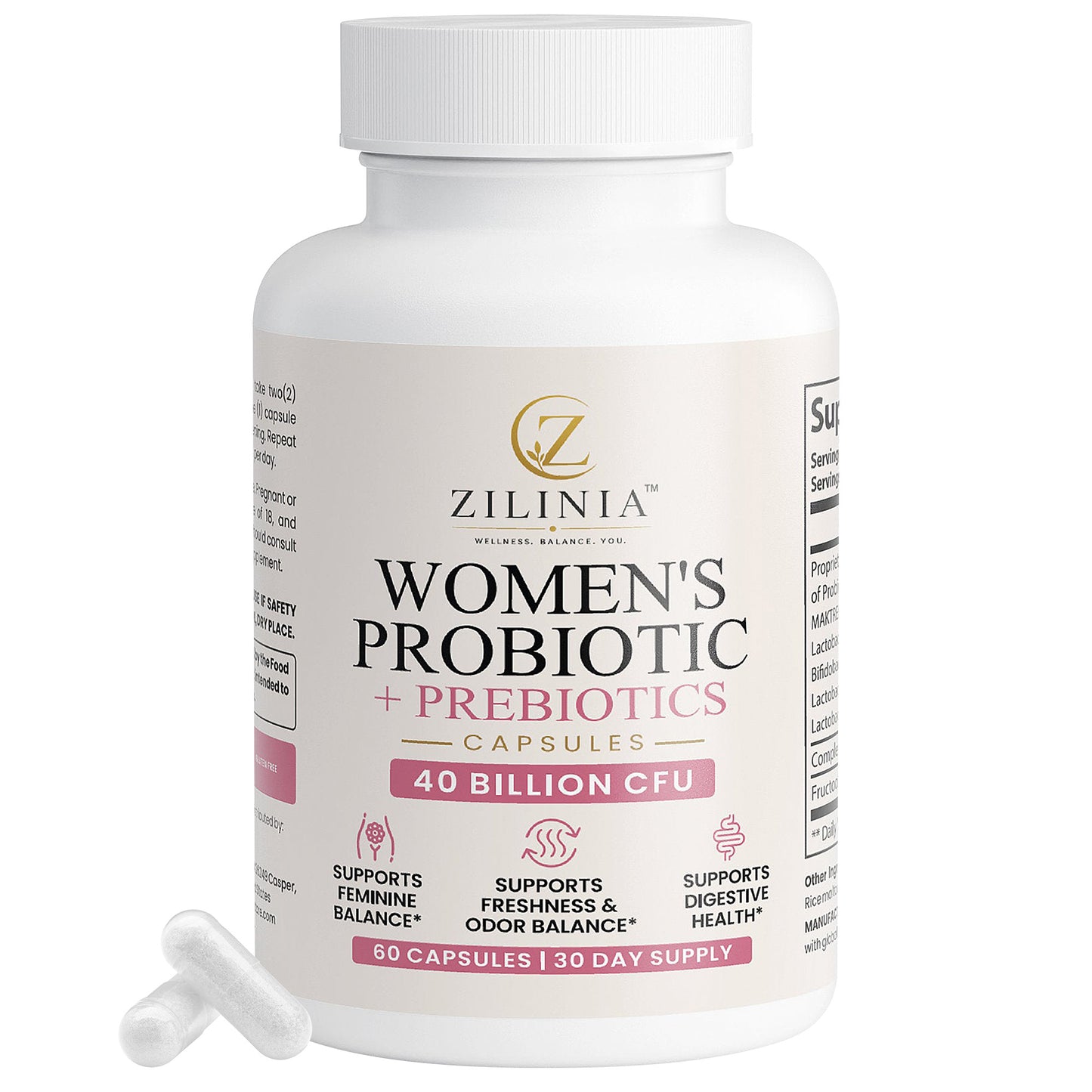 ZILINIA™ Women’s Probiotic