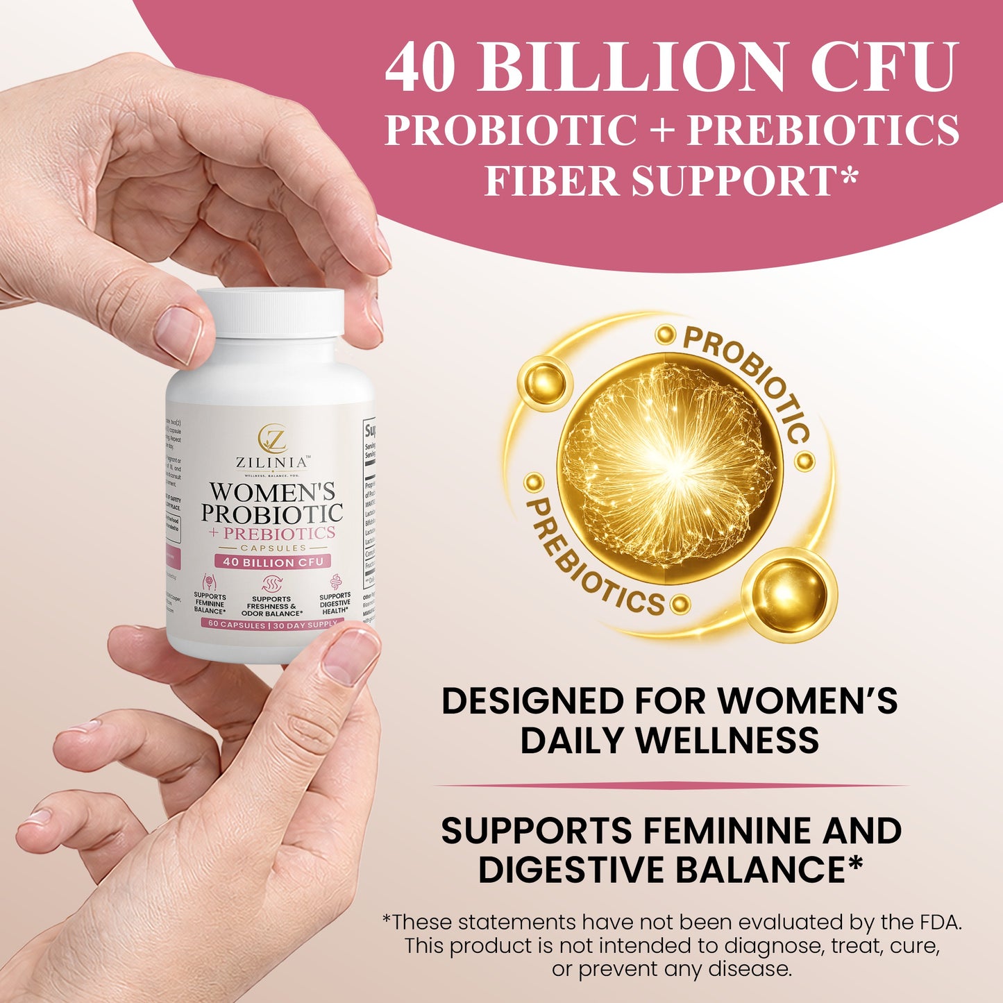 ZILINIA™ Women’s Probiotic